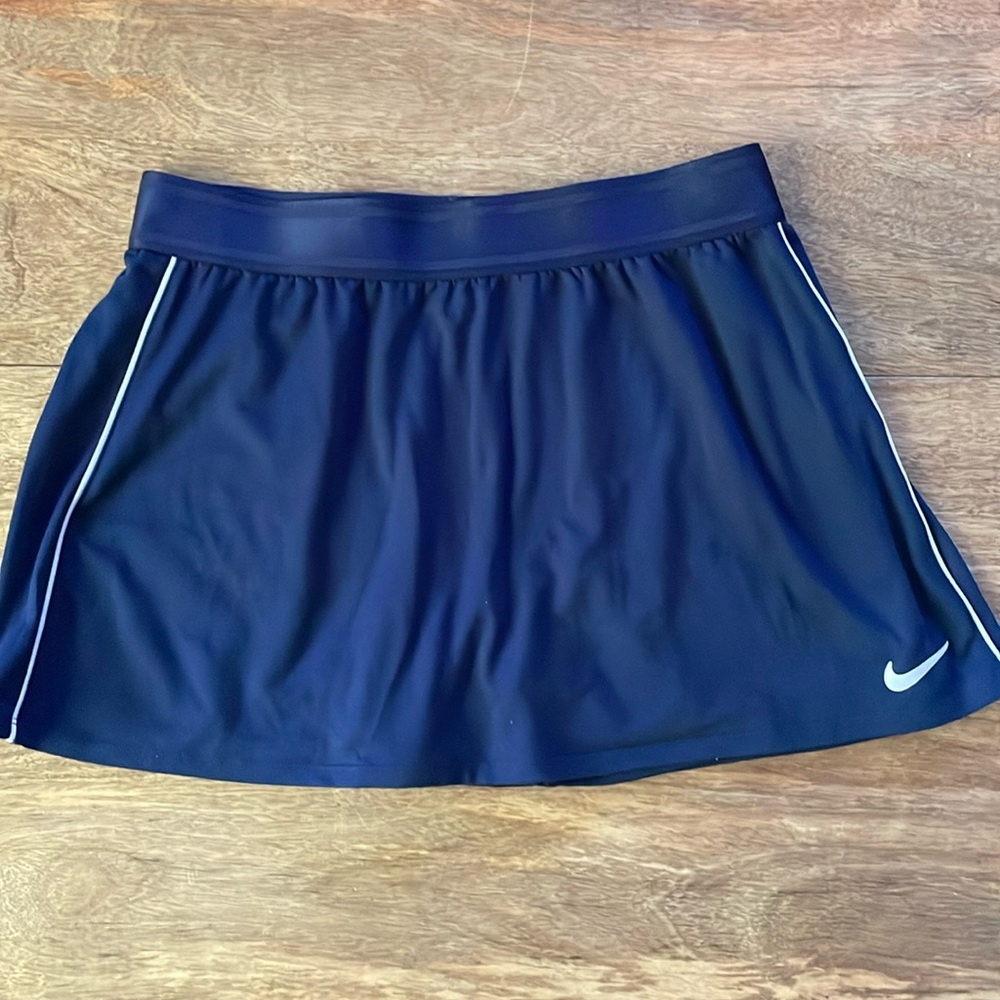 Nike Court Dry Straight Tennis Skirt Navy Large